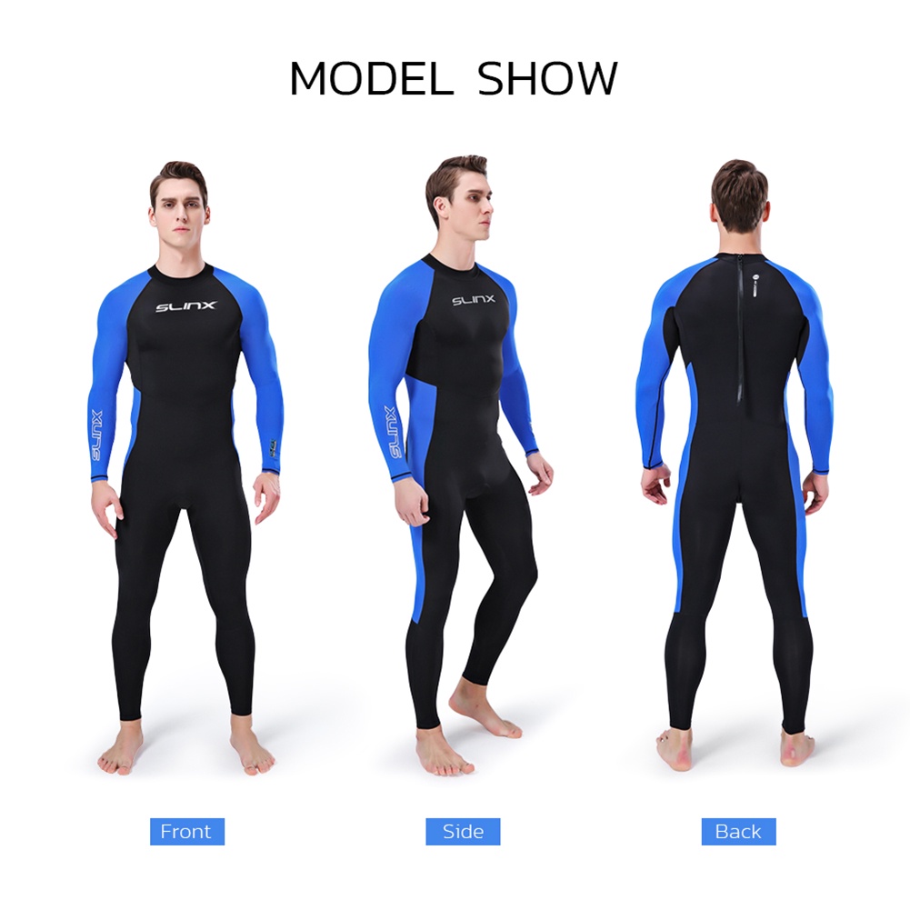 Men Wetsuit 3mm Surfing Swimming Long Sleeve Full Suit Sportswear Snorkeling Swimming Body Suit