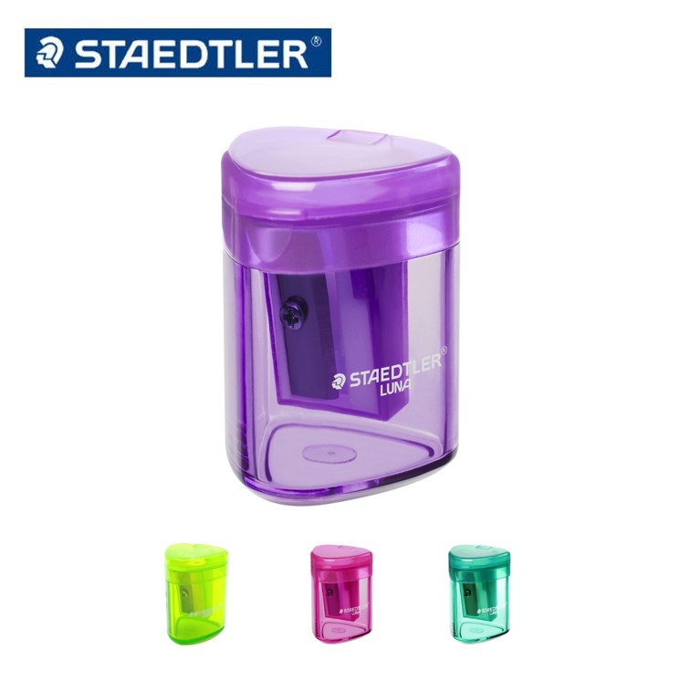 pencil sharpener Staedtler Luna Model Color Cute With Lid Durable Shopee Philippines
