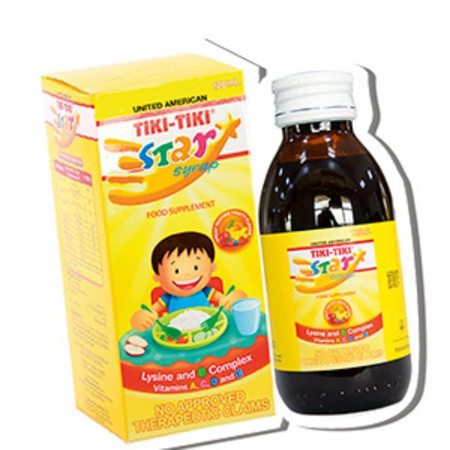 Tikitiki Syrup 120mL Vitamins Shopee Philippines