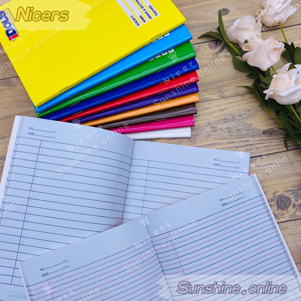 10BOOKS IDOLS 80lvs Writing notebook composition notebook 80lvs ...