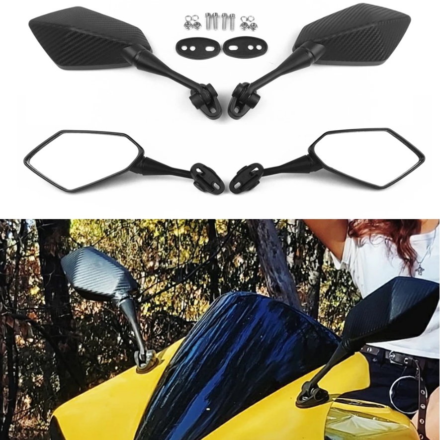 Universal Motorcycle Scooter E Bike Rear View Mirror Electromobile Back