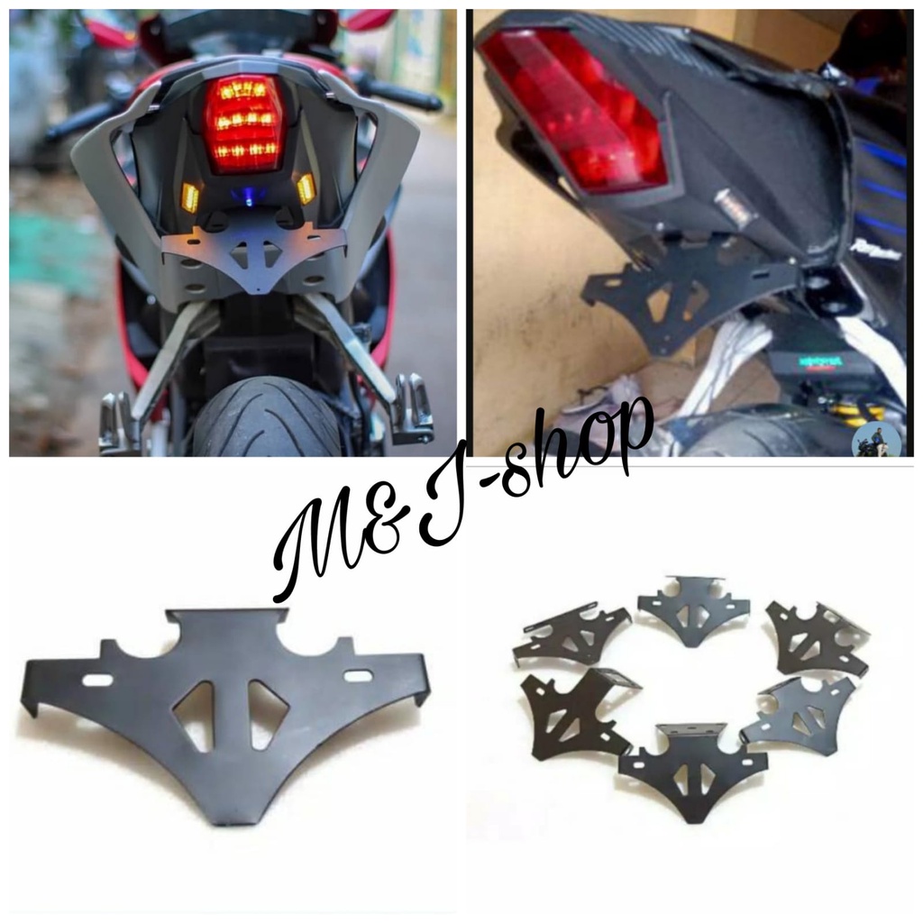 R15 v3 Number Plate Bracket Taper model Nopol Number Plate Holder