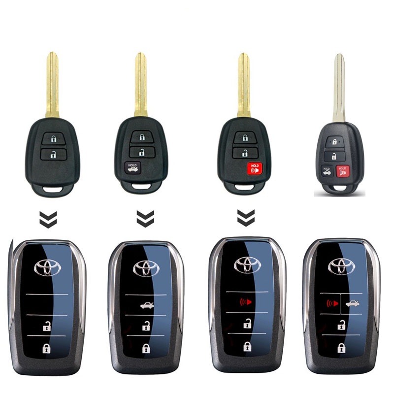 Toyota VIOS GEN 4 /RAV4/Corolla GLI Modified Flip Key Shell Case ...