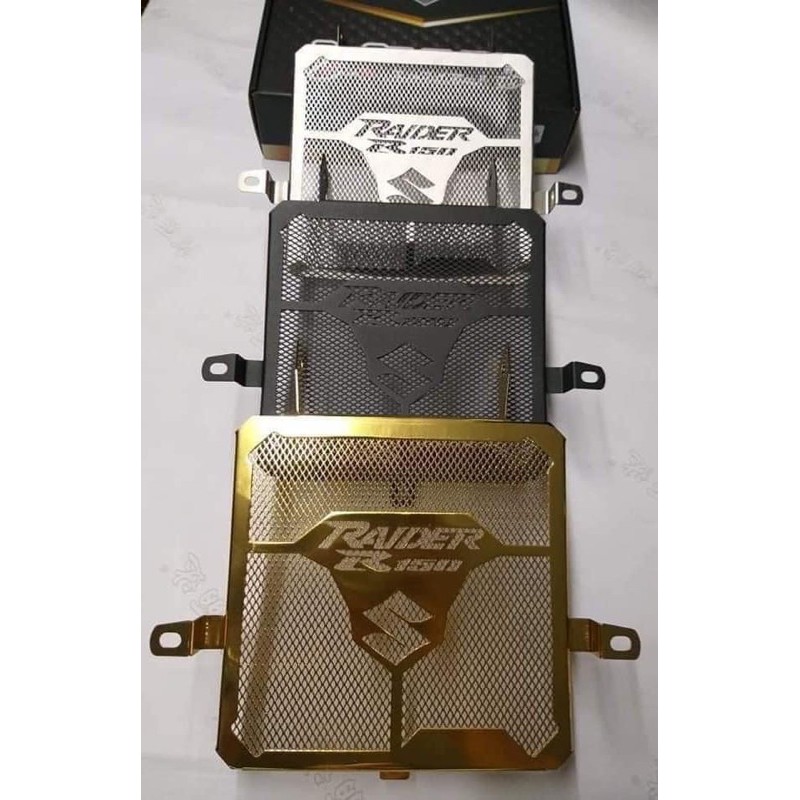 MVR1 Stainless radiator cover for Raider150 (fi) | Shopee Philippines