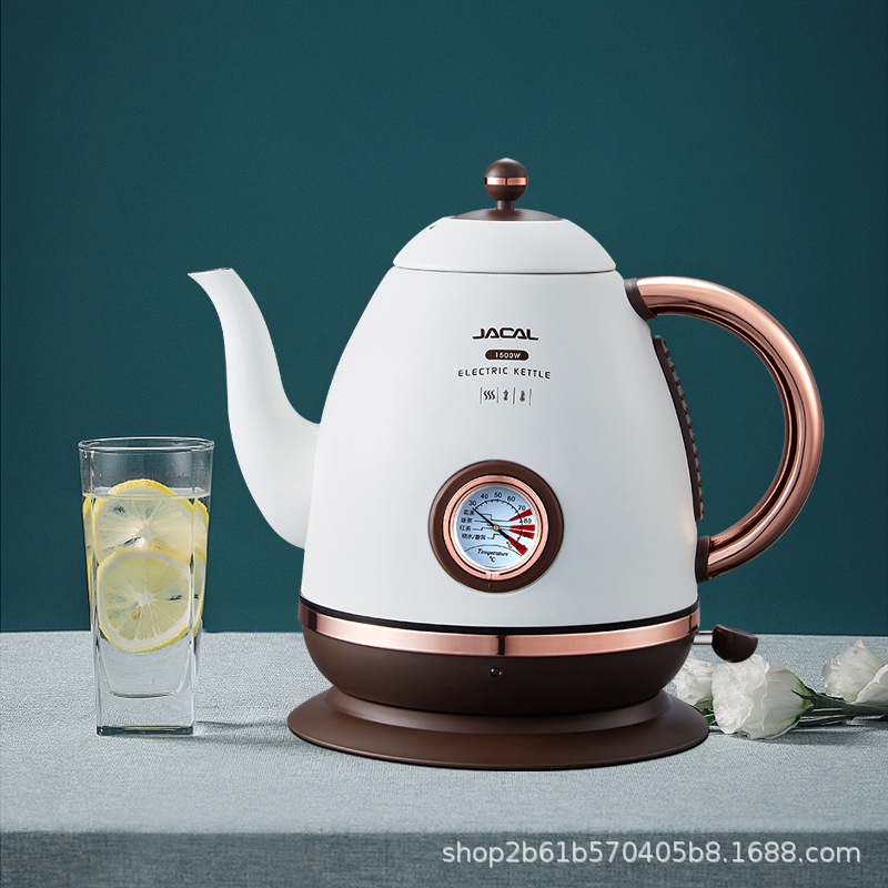 CogoGL303Long Mouth Insulation Electric Kettle Stainless Steel Kettle