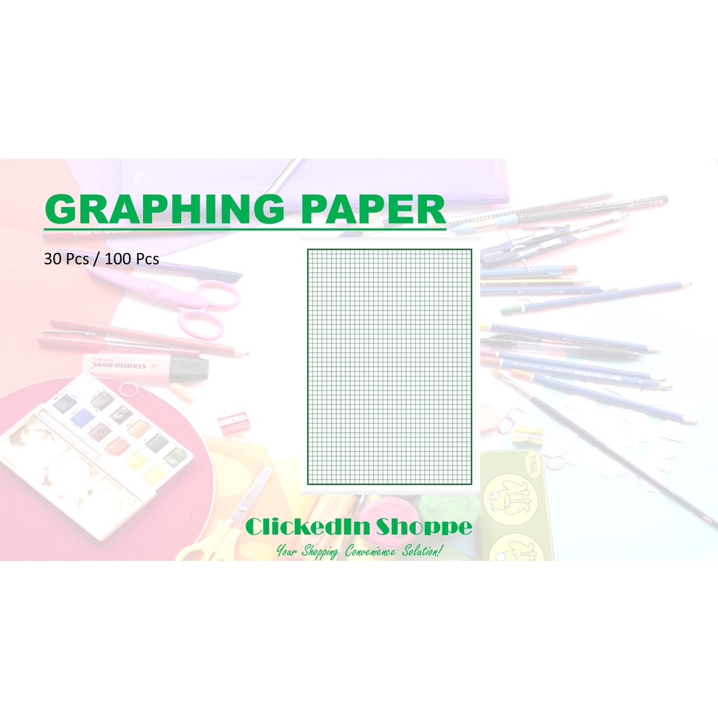Bond Paper / Oslo / Graphing Paper / Per 30Pcs / Per 100Pcs / Hard Copy