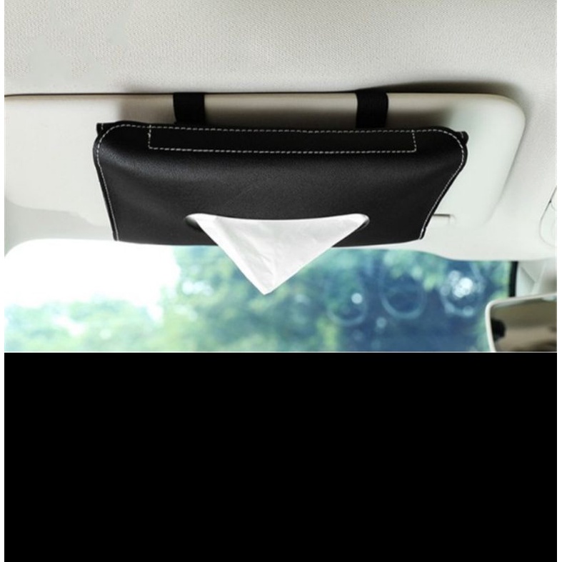 Car Tissue Box Holder Bag Sun Visor Kotak Tisu Beg Kereta Axia Myvi ...