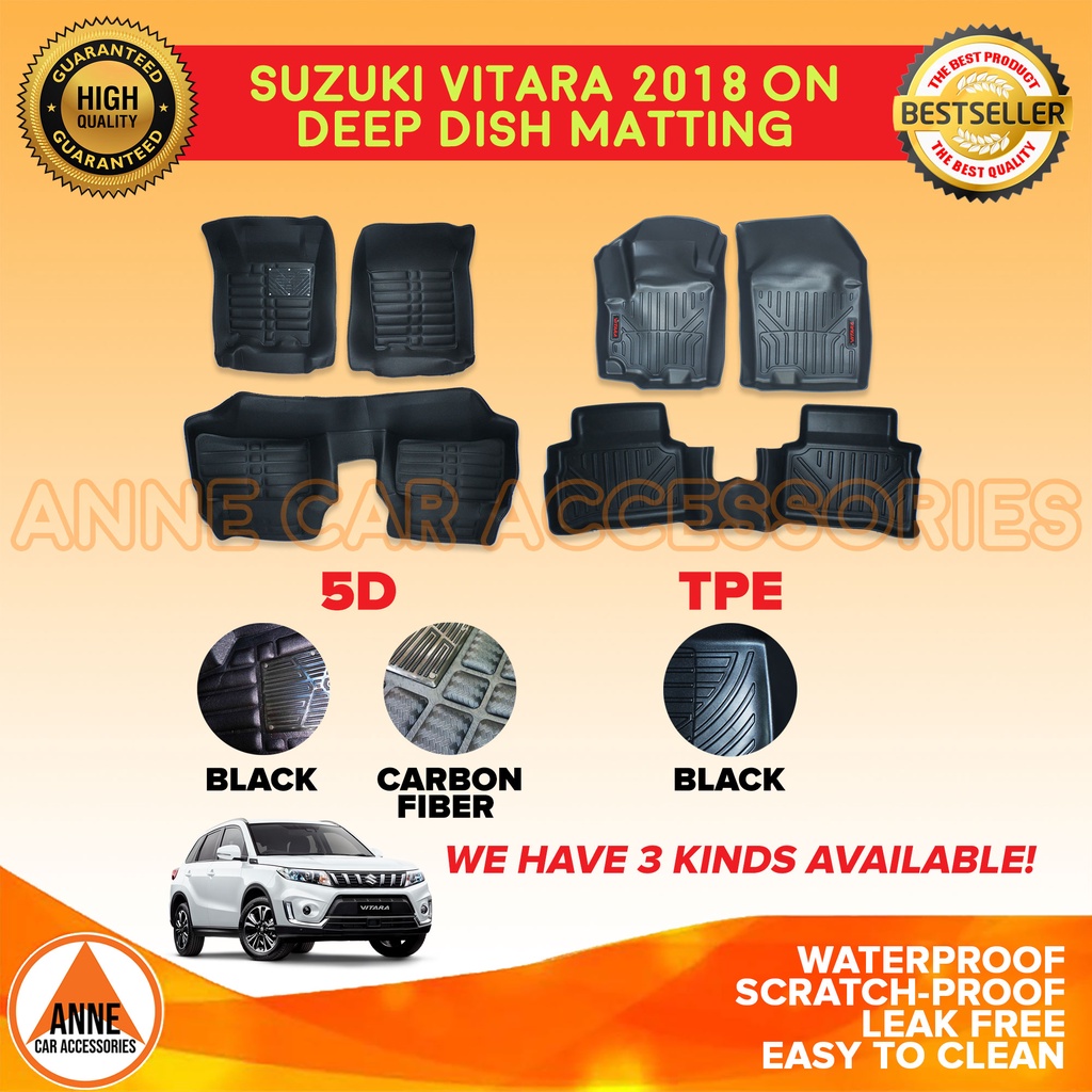 D D Carbon Fiber Tpe Deep Dish For Suzuki Vitara