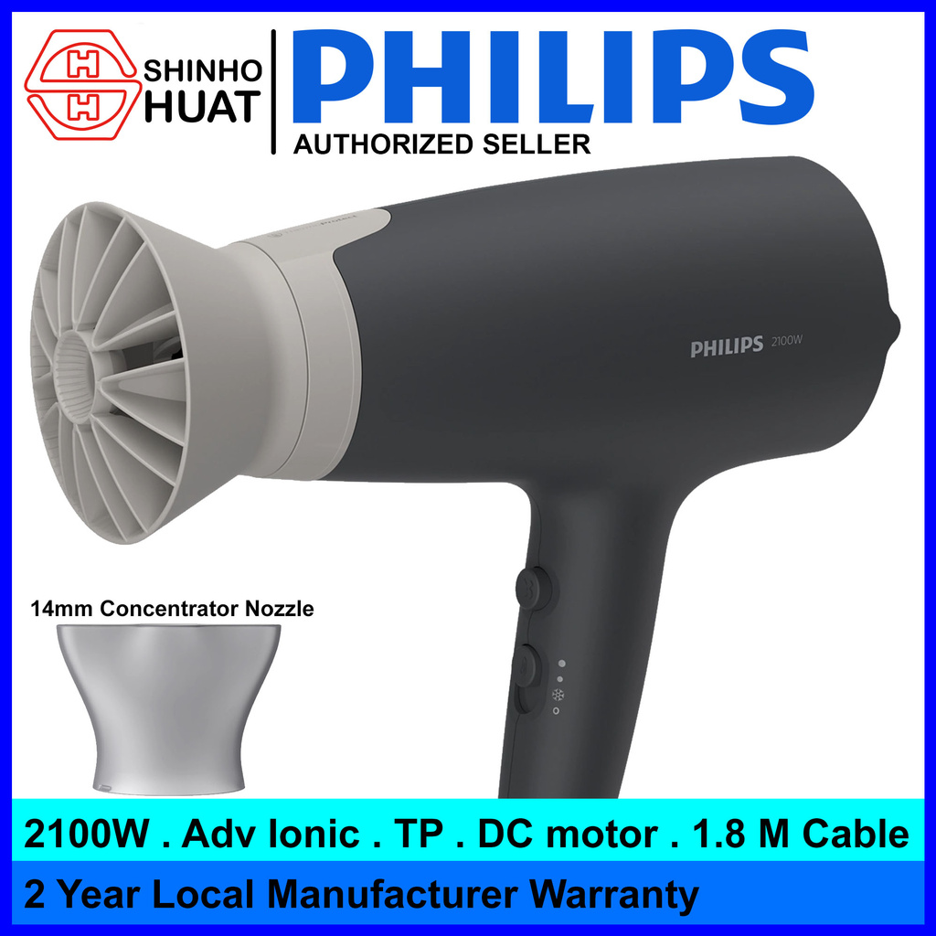 Philips BHD351 ( IONIC ) Hair Dryer Series 3000 ThermoProtect 2100W ...