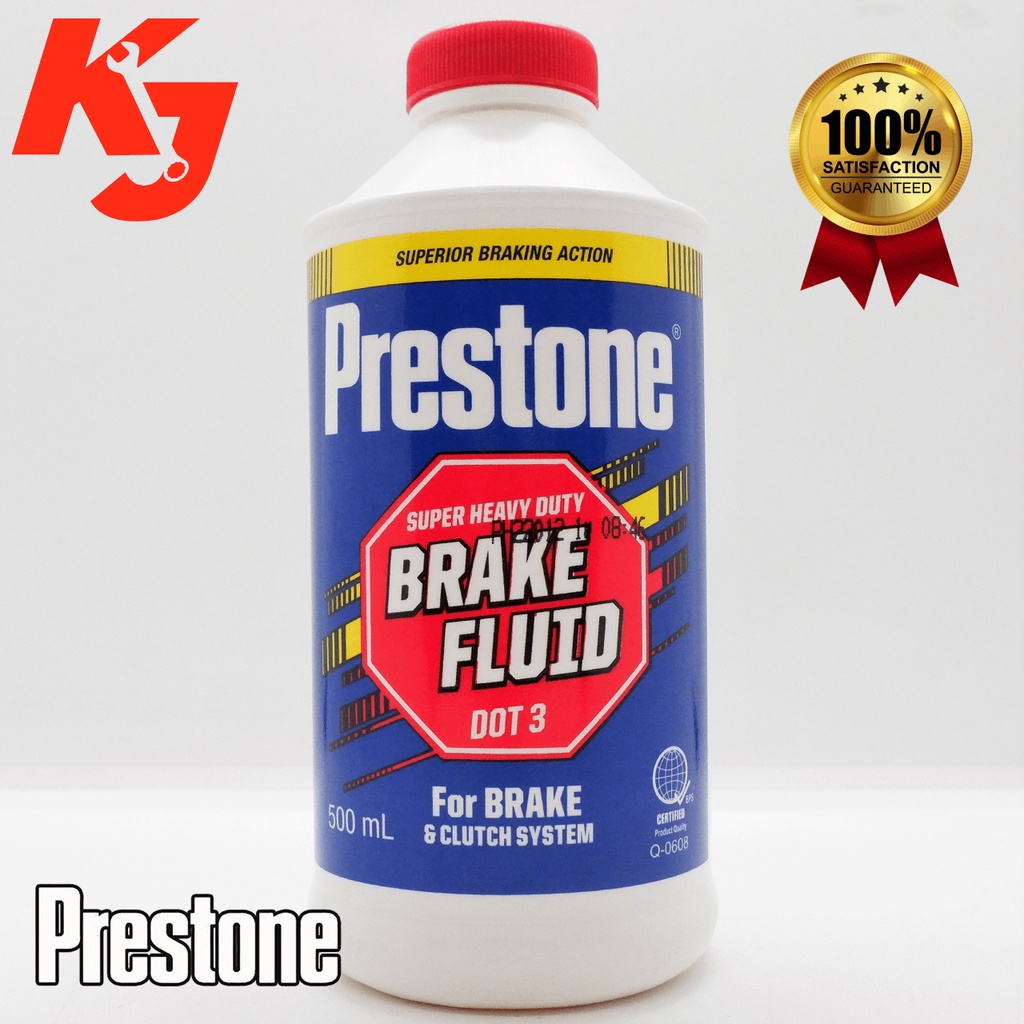 Prestone Super Heavy Duty Brake Fluid DOT 3 For BRAKE & CLUTCH SYSTEM