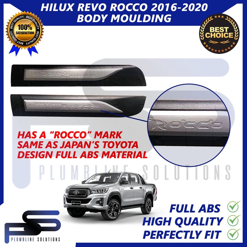 Body Moulding for Toyota Hilux Revo / Hilux Rocco 2016 2023 Body Side