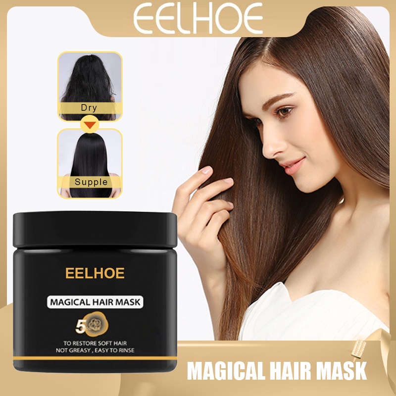 Eelhoe Hair Mask Conditioner Deep Care Repair Damaged Frizz Dry Improve