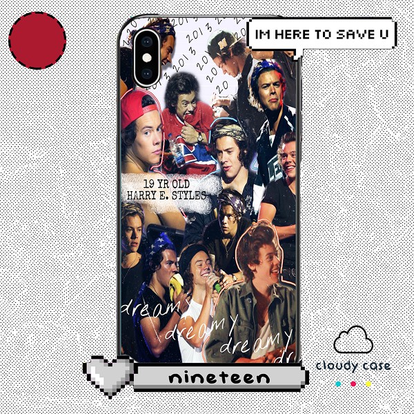 Harry Styles Collage Phone Case Clear Case Matte Black Tempered