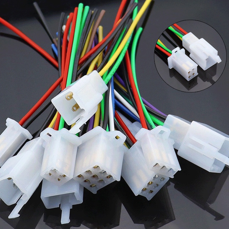 New Auto Wire Quick Connector 1/2/3/4/6/9 Pin 2.8mm Car Connect Wire ...