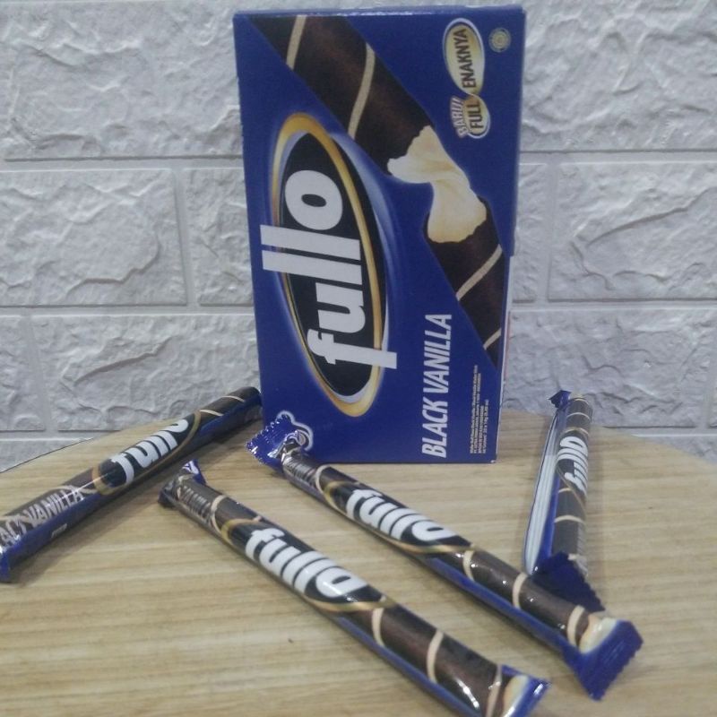 Fullo Black Vanilla 1 box contains 20 pcs @14gr | Shopee Philippines