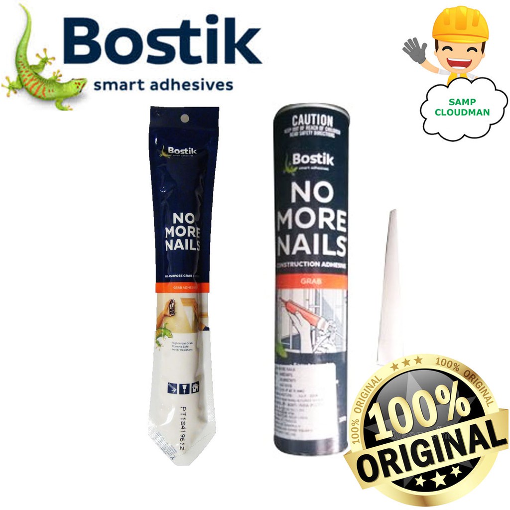 Original Bostik No More Nails 100g or 320g / 300g Adhesives / Liquid