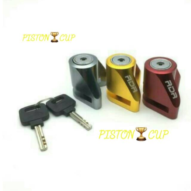 Triangle Disc Lock Model TDR Disc Lock/ Motorcycle Padlock/ Triangle ...