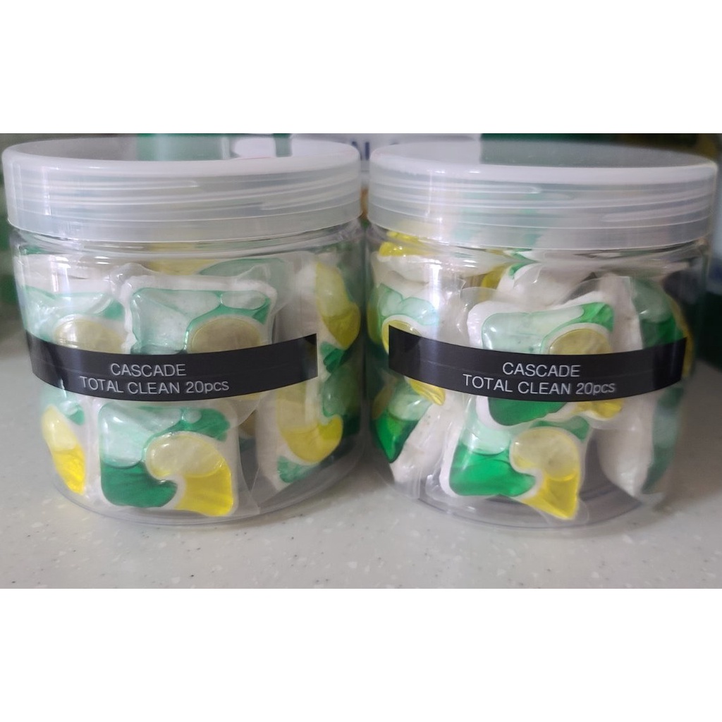 105 counts Cascade Total Clean ActionPacs, Dishwasher Detergent