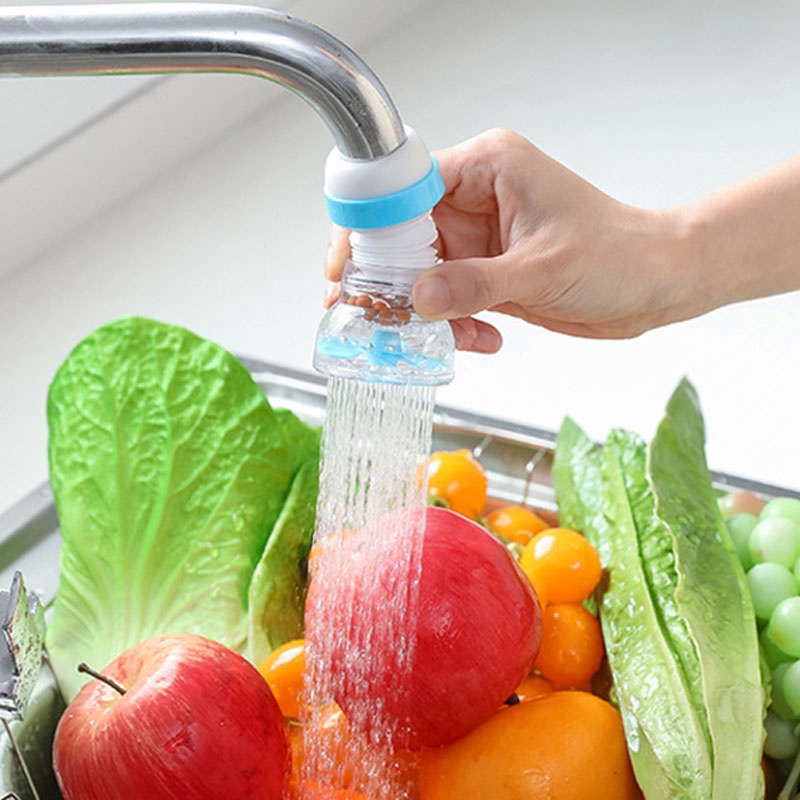 360 Degree Adjustable Faucet Extender Shower Water Tap Gadget Water Tap Extension Filter Kitchen