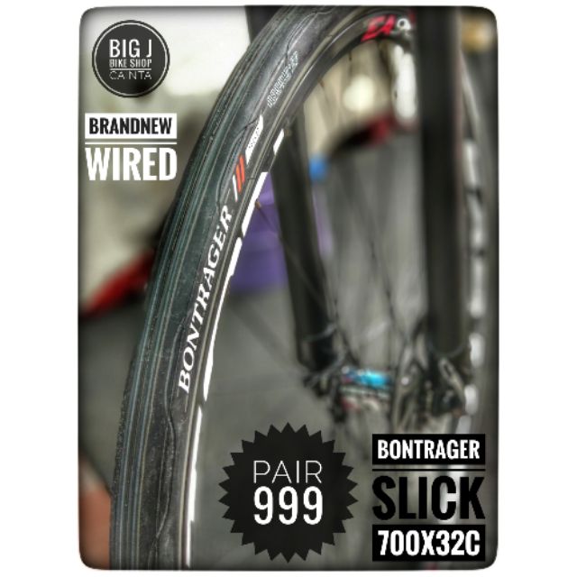 Bontrager Nebula 700x32c Slick Tires Shopee Philippines