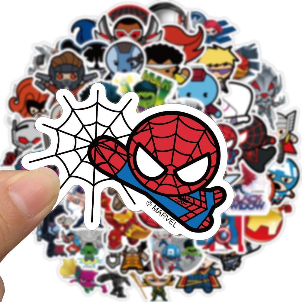 [Large stickers]100PCS Cartoon Stickers Disney hero stickers Children's ...