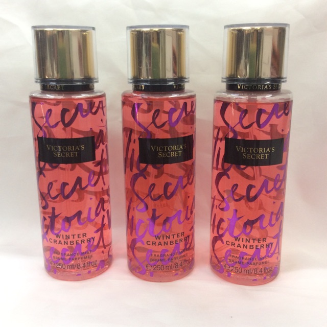 Victoria secret best sale cranberry body mist