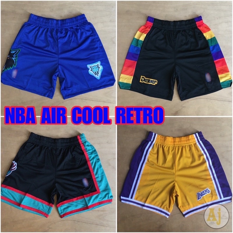 vintage nba short shorts