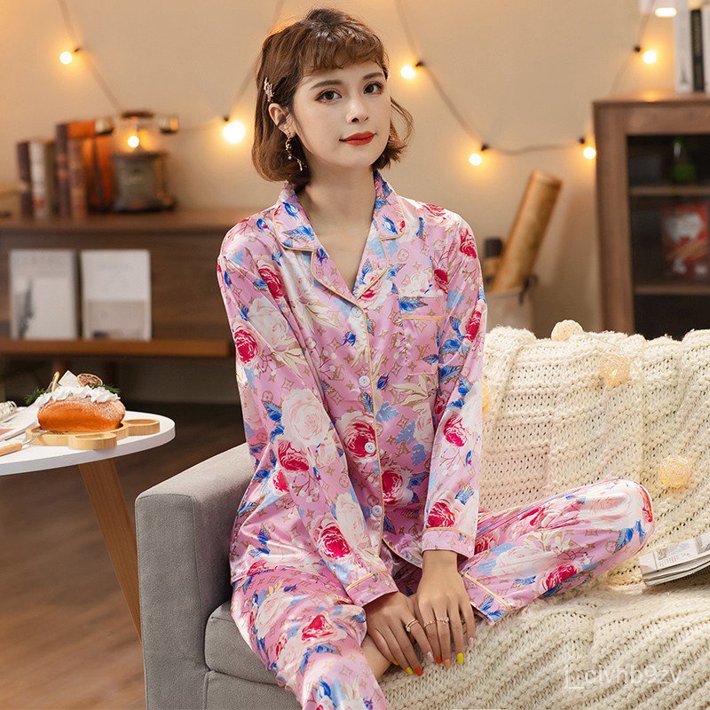 Pyjamas discount satin shopee