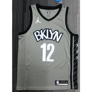 Kyrie Irving Brooklyn Nets Jordan Statement Jersey BKLYN Gray Size 44 M NEW  NWT