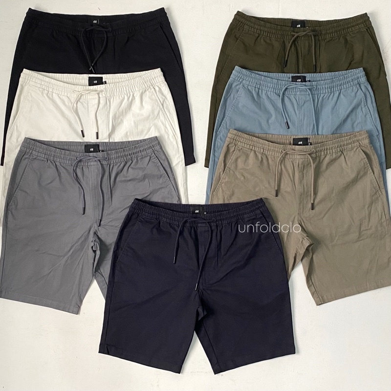 H&M Men Drawstring Shorts (44") Shopee Philippines
