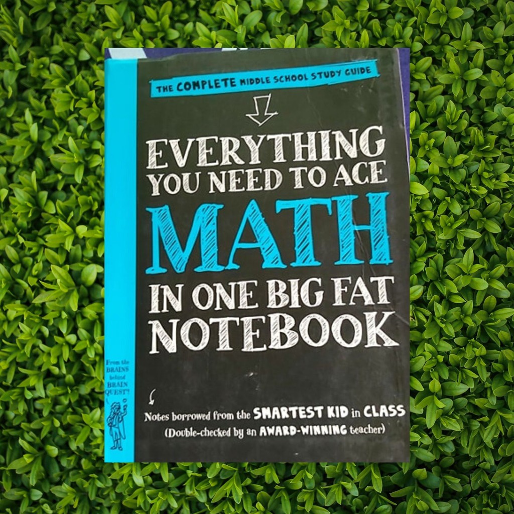 EVERYTHING YOU NEED TO ACE MATH IN ONE BIG FAT NOTEBOOK NEW Shopee Philippines