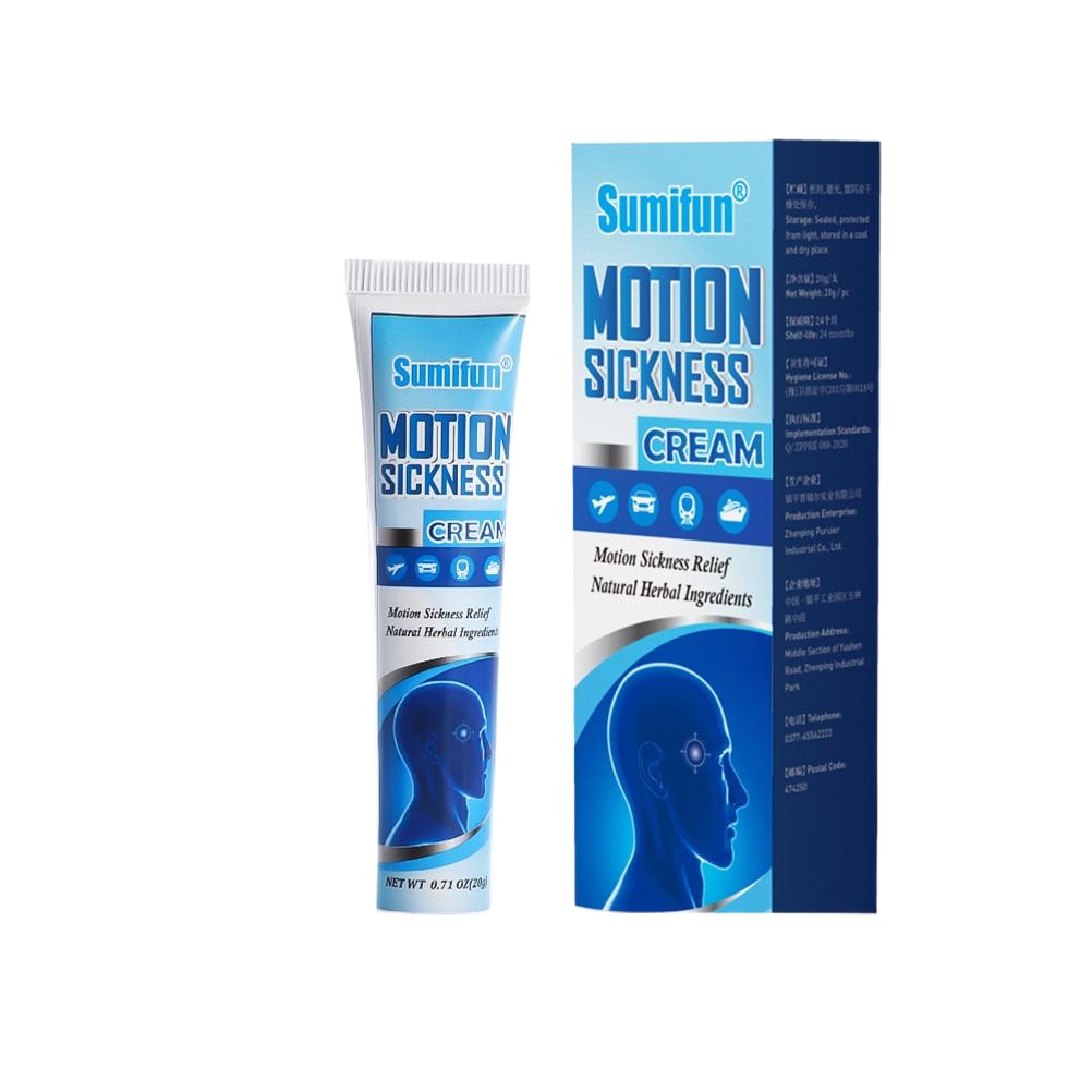 Motion Sickness Cream Airsickness Seasickness Ointment Relieve