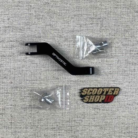 Optical Black CNC Vespa Sprint Primavera S LX Zip Rear Brake Arm Rocker