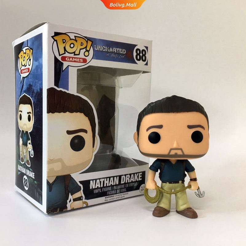 FUNKO POP！アンチャーテッド4 #88 ネイサン・ドレイク Amazon.com: Funko POP! Games Nathan Drake Uncharted 4 Brown
