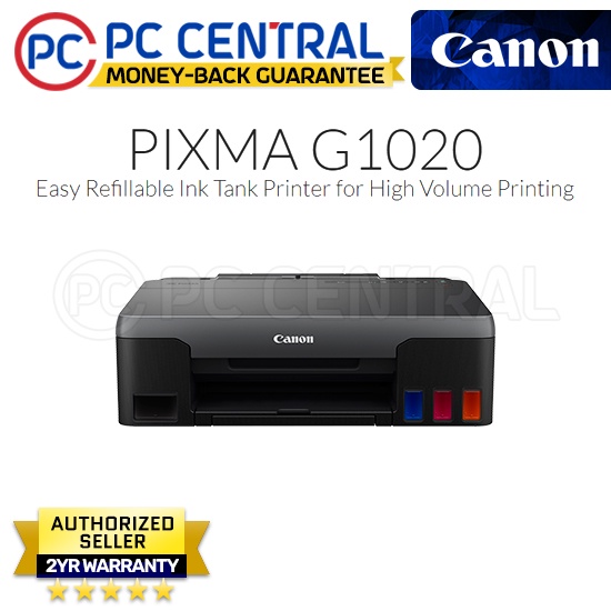 Canon Pixma G1020 Refillable Ink Tank Printer Shopee Philippines 4359
