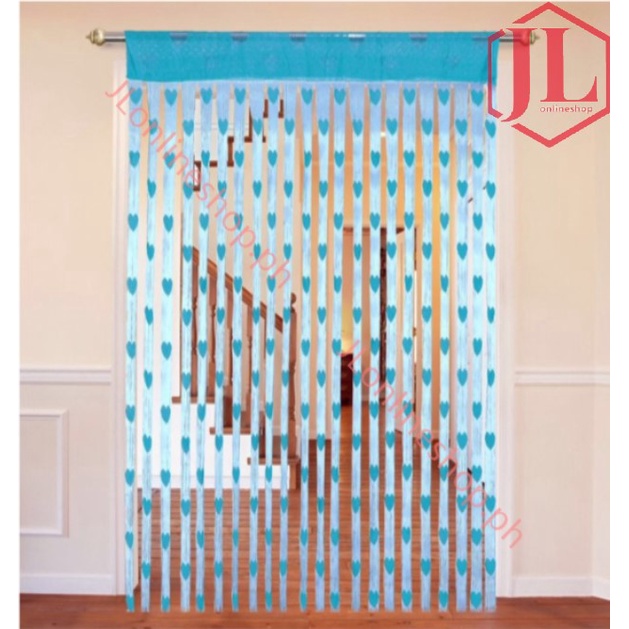 Romantic Heart String Single Door Curtain | Shopee Philippines