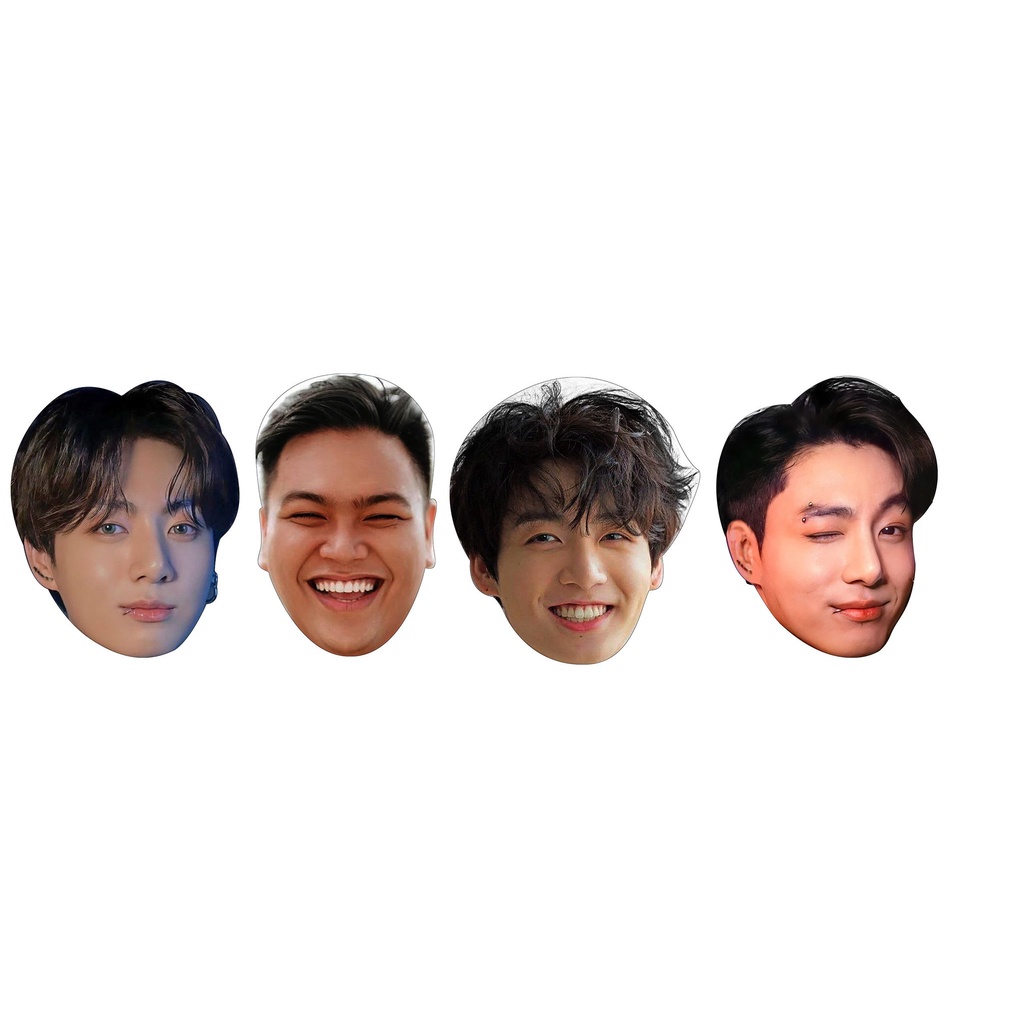 W 12.5 ''x H 16'' Face Cut Out / Photo Booth Props / Custom Photo Head