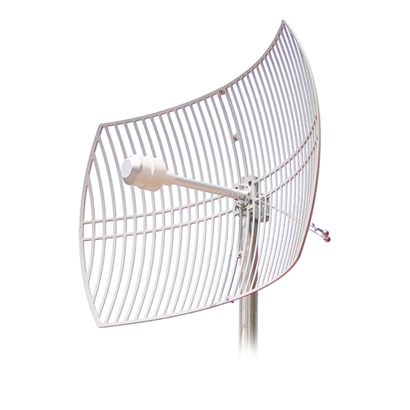 4g high gain grid parabolic antenna dual polarization 1710-2700MHz ...