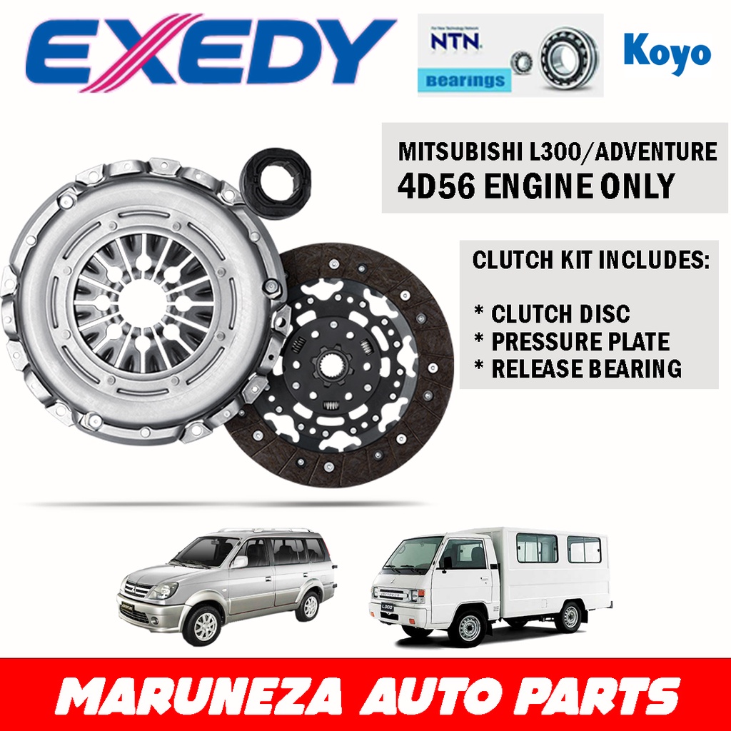 Exedy Clutch Kit (3-Piece) For Mitsubishi L200 B40 2.5TD – 03/2006 Onward, MBK2113