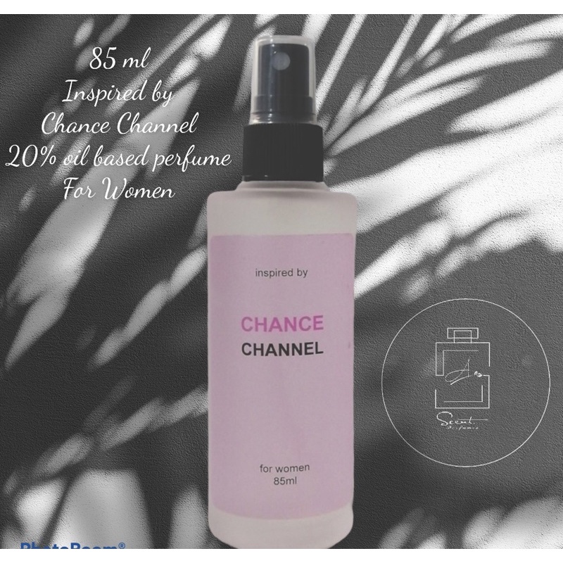 Inspired Oil base Perfume Chanel Chance for Women 85ml (COD
