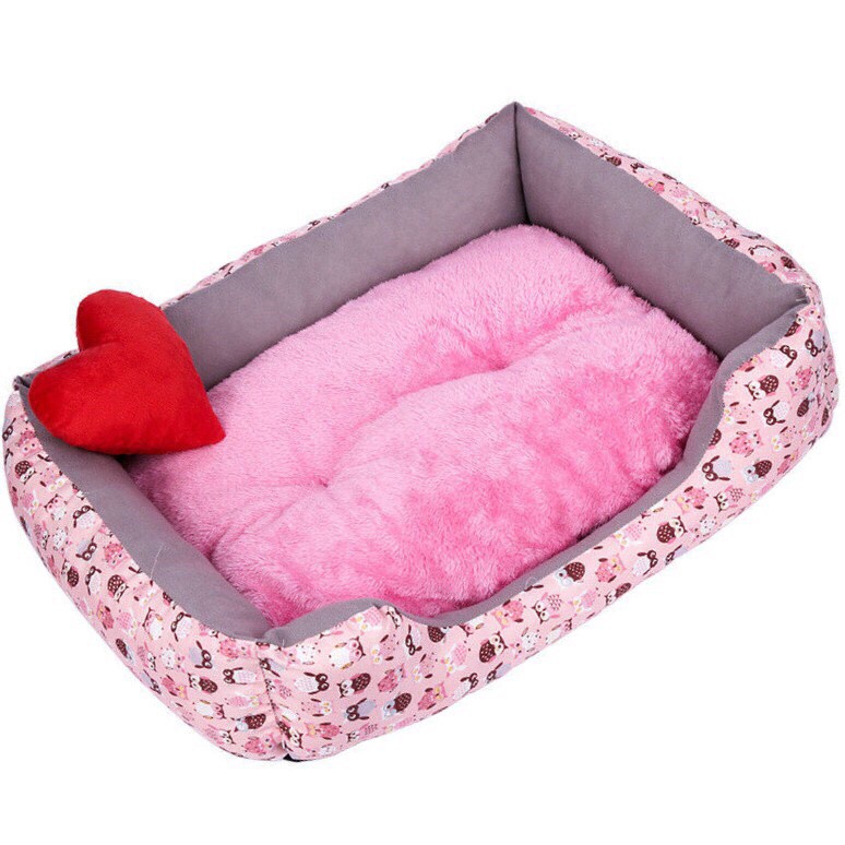Pet Bed Cushion Dog Cat heart pillow not included Shopee