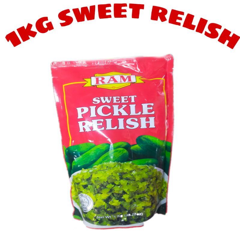 1kg sweet pickle ( pickles ) relish. herbs & spices condiment Shopee