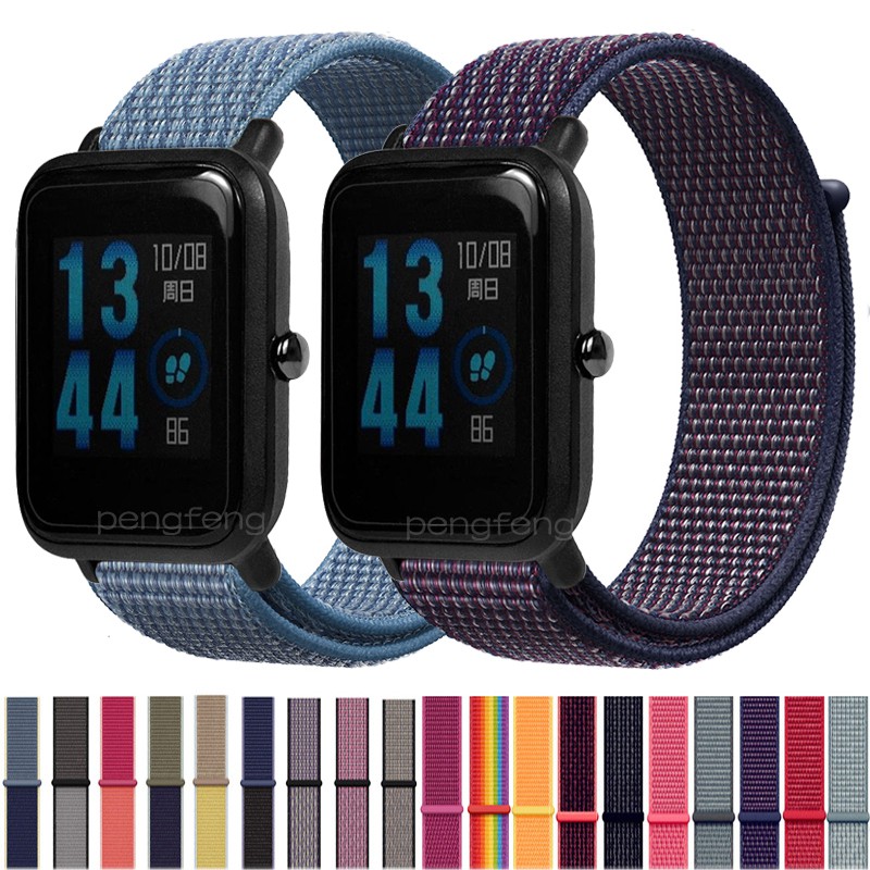 Nylon Loop Strap Band for Xiaomi Huami Amazfit Bip Bit Youth bip 3 bip u pro bip s GTS 3 2 2e 2Mini Shopee Philippines