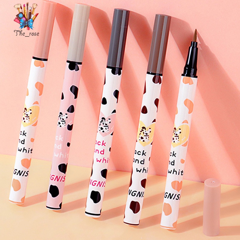 Eyeliner Pen Waterproof Oil Resistant Non Staining Coloured Durable