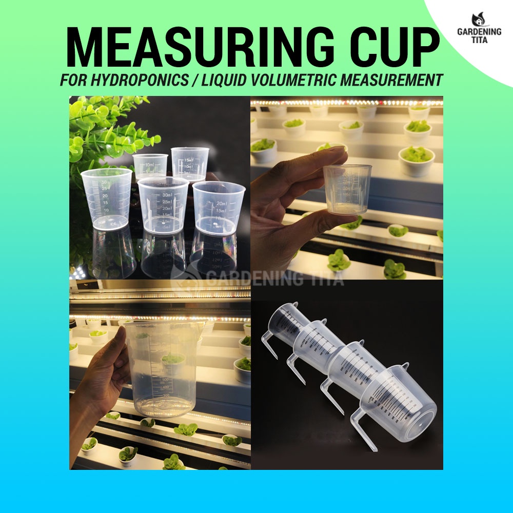 (30ml / 1L) Measuring Cup with Scale - for Hydroponics / Culinary ...