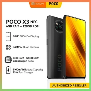 安い超激安POCO X3 NFC 128GB 6GB ram スマートフォン本体