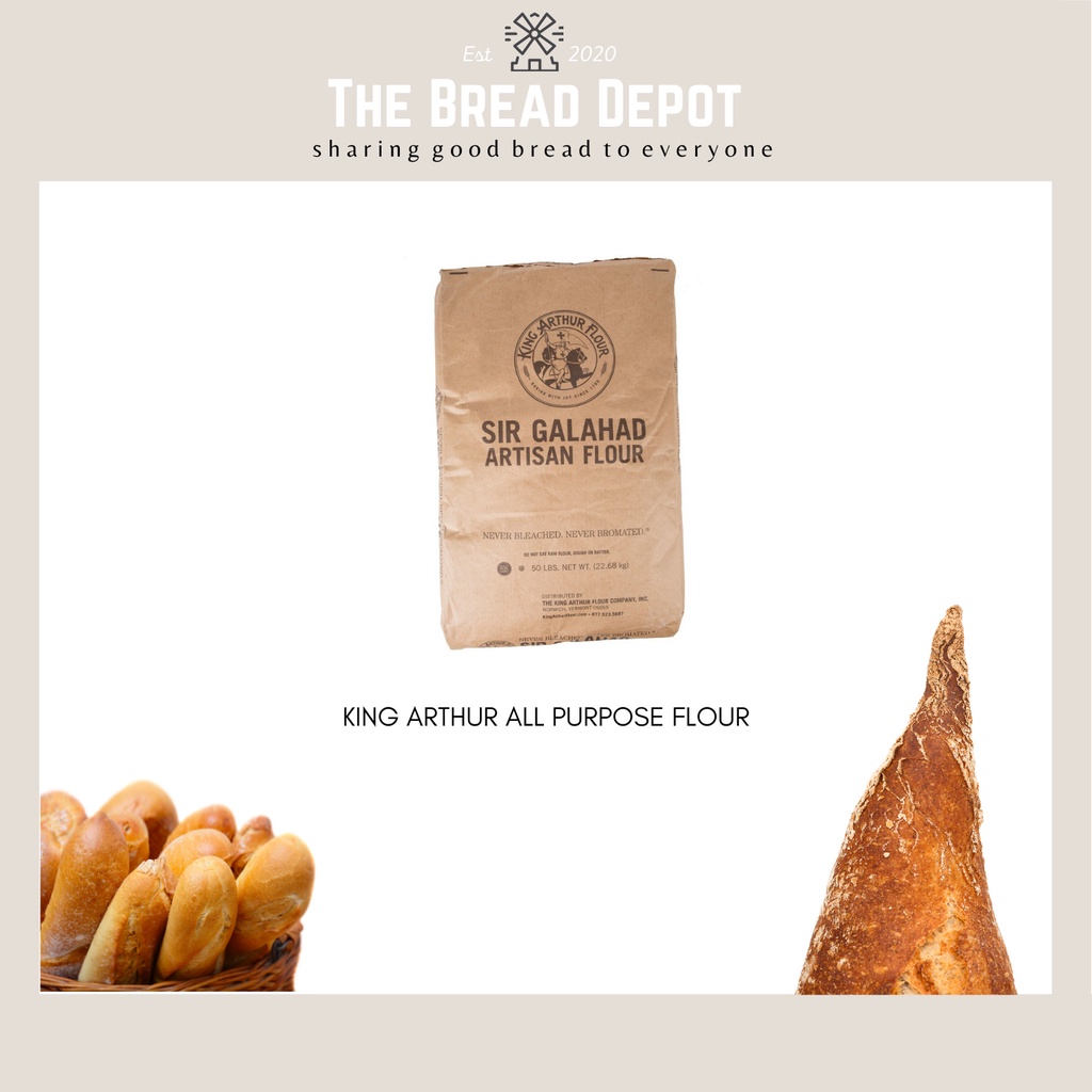 Sir Galahad Artisan UNbleached All Purpose Flour 1 KG Shopee Philippines