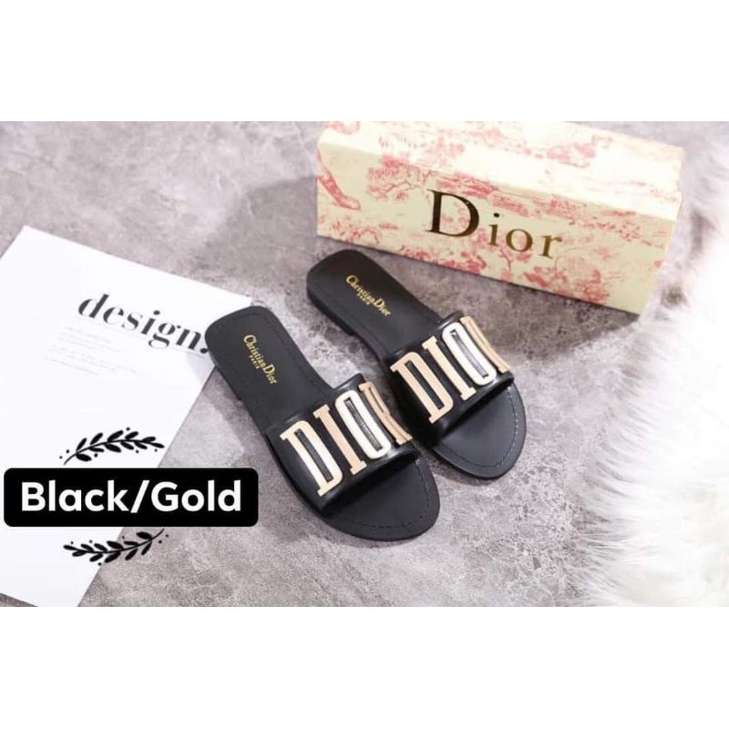 Dior discount slippers pink