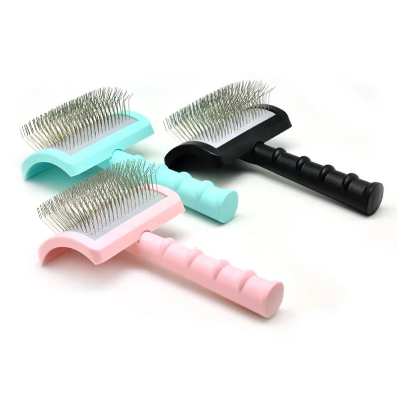 Show-Grade Long Wire Slicker Brush Professional Quality Large Dog ...