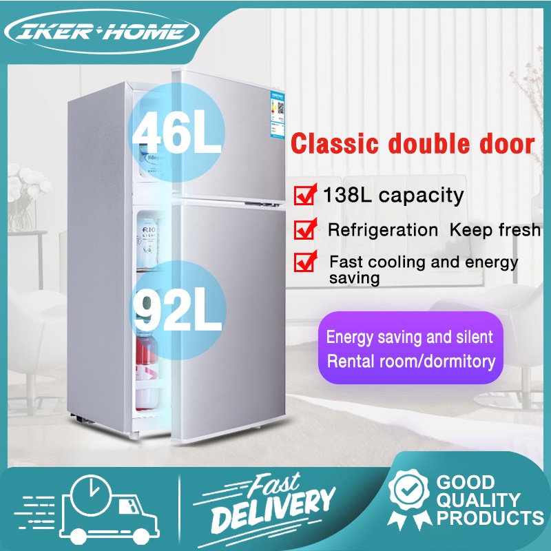 New smart refrigerator, new two-door refrigerator, 3.46Cu ft./5.68Cu ft ...